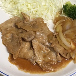 漬け込まない生姜焼き